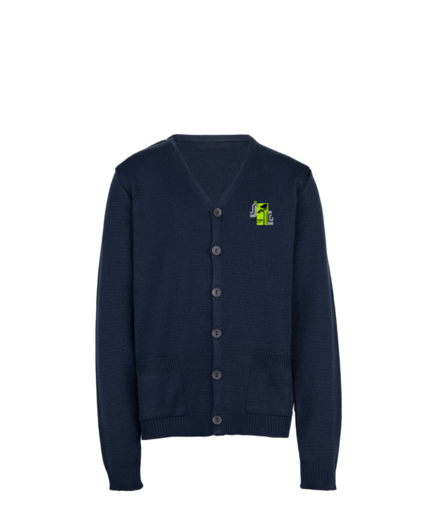 Žaketas su mokyklos emblema