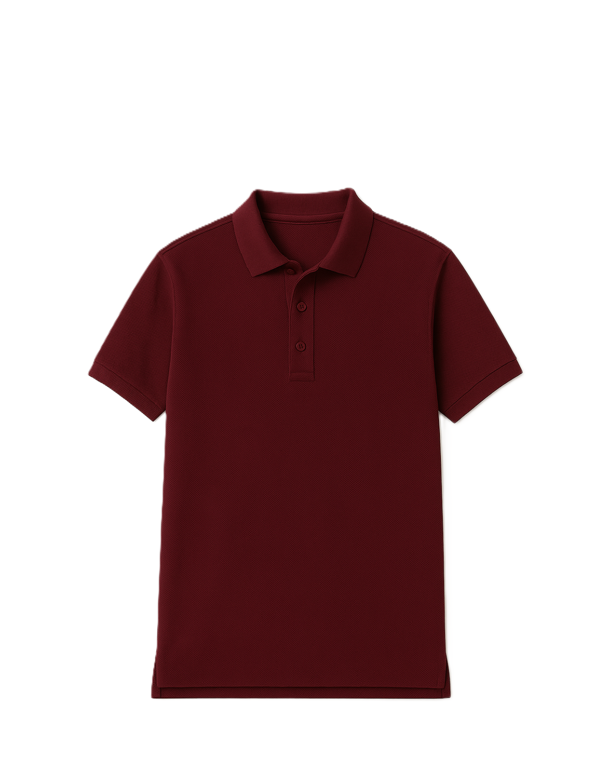 Polo marškinėliai trumpomis rankovėmis be mokyklos emblemos