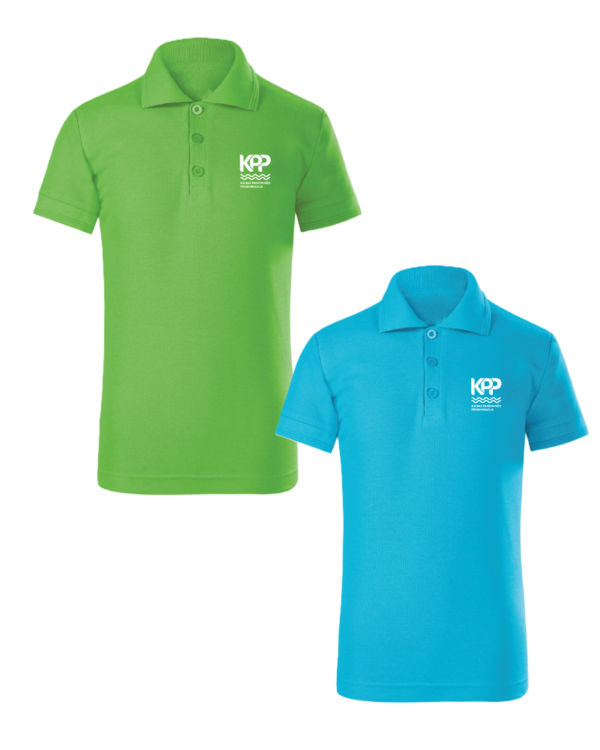 Polo marškinėliai  trumpomis rankovėmis su mokyklos logotipu