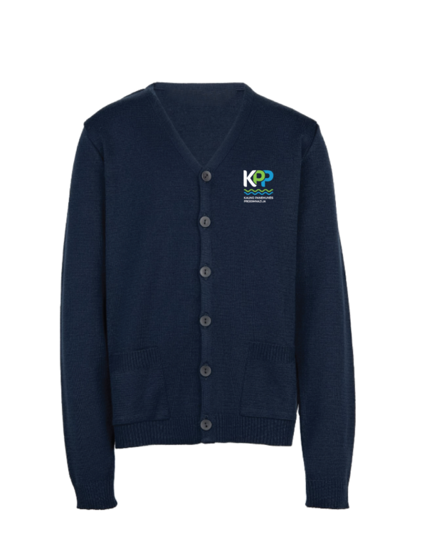 Žaketas su mokyklos emblema