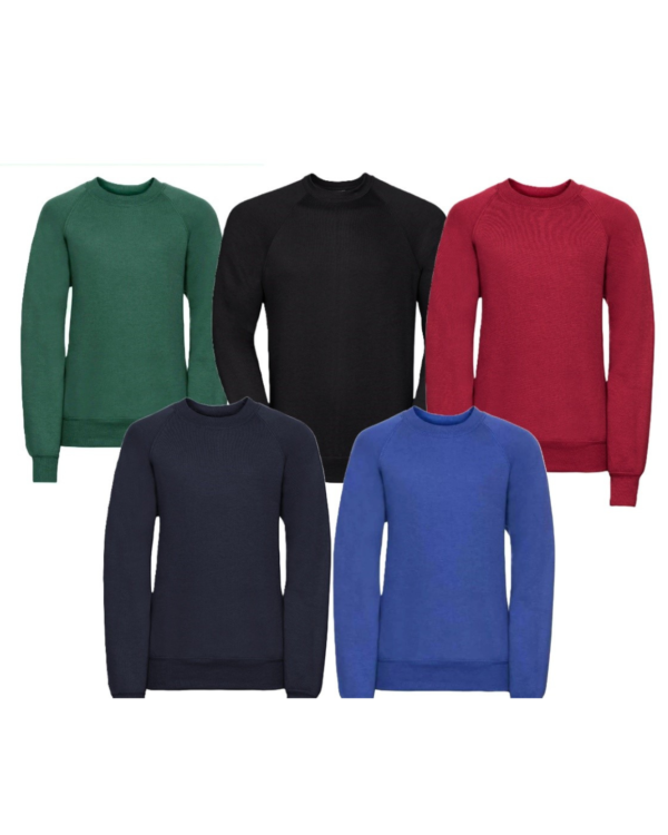 Trikotažinis džemperis BE MOKYKLOS EMBLEMOS