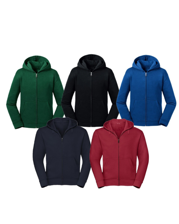 Trikotažinis  džemperis su užtrauktuku BE MOKYKLOS EMBLEMOS