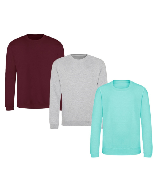 Trikotažinis sportinio tipo džemperis BE MOKYKLOS EMBLEMOS