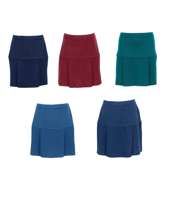 Megztas klostuotas  sijonas