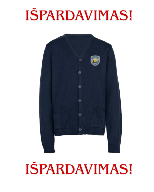 IŠPARDAVIMAS (Žaketas su mokyklos emblema )