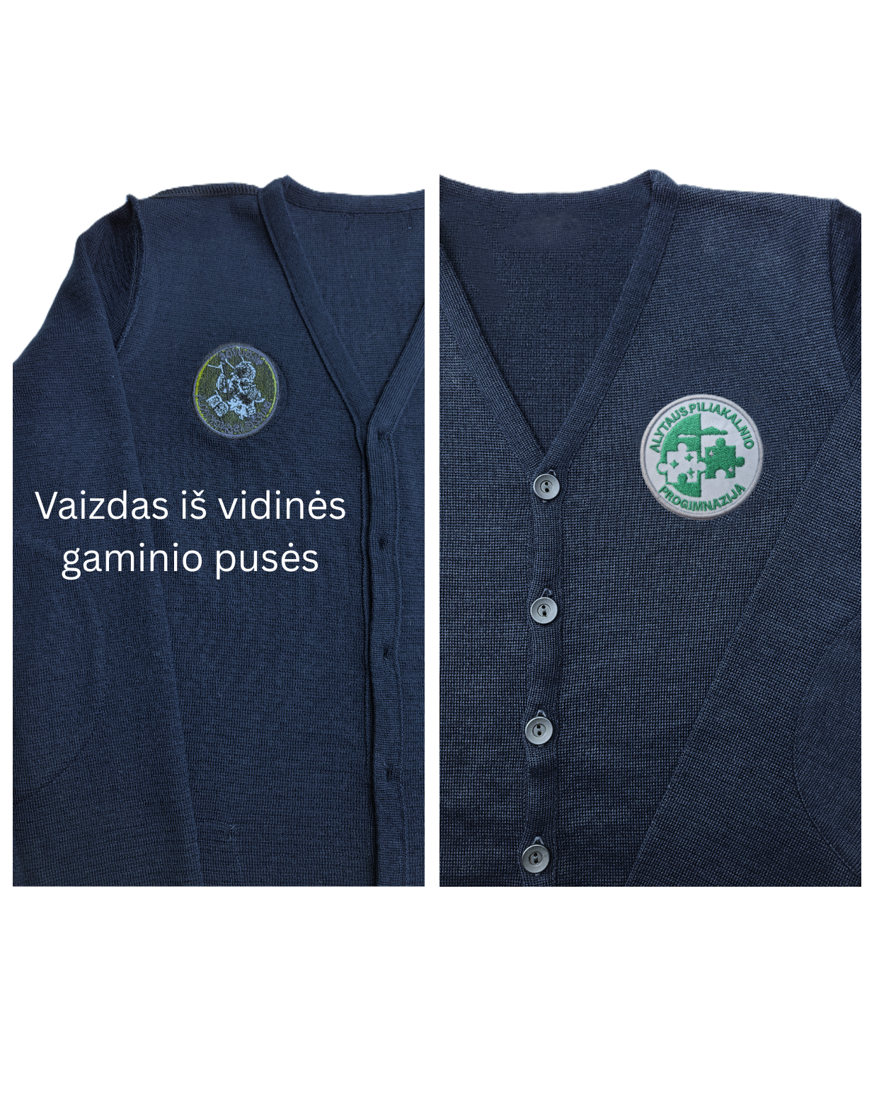 IŠPARDAVIMAS (Lygus sarafanas su mokyklos emblema) - Image 2