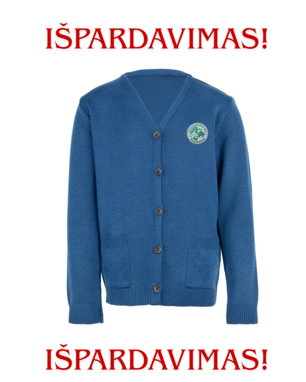 IŠPARDAVIMAS (Žaketas su mokyklos emblema )