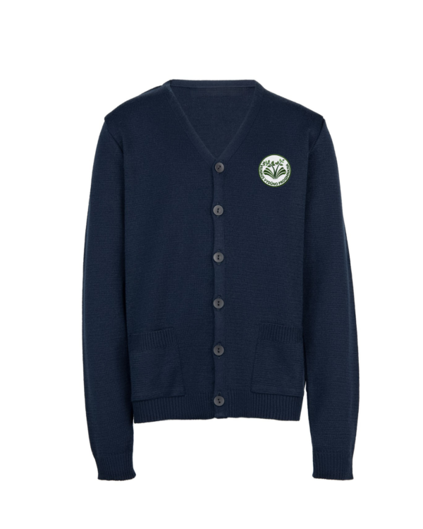 Žaketas su mokyklos emblema