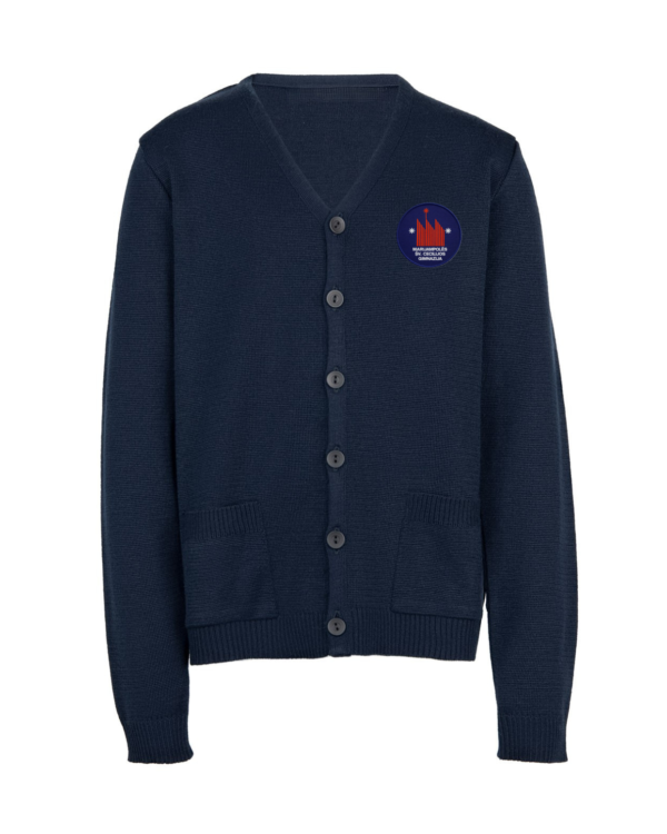 Žaketas su mokyklos emblema