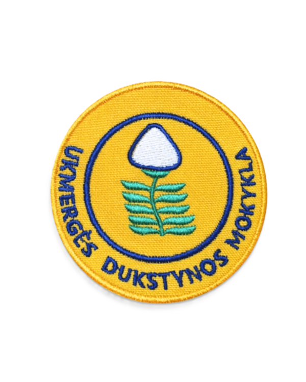 Ukmergės Dukstynos pagrindinės mokyklos emblema