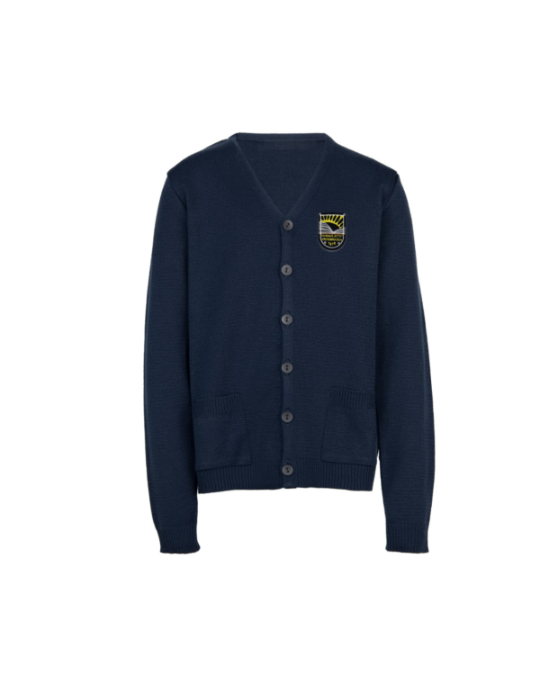 Žaketas su mokyklos emblema