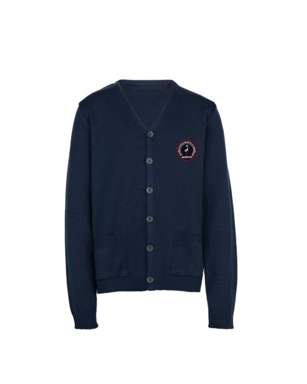 Žaketas su mokyklos emblema