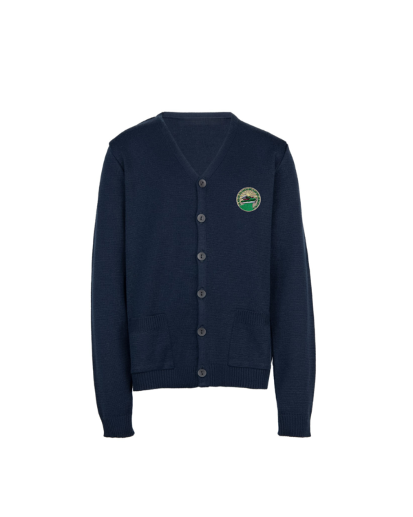 Žaketas su mokyklos emblema