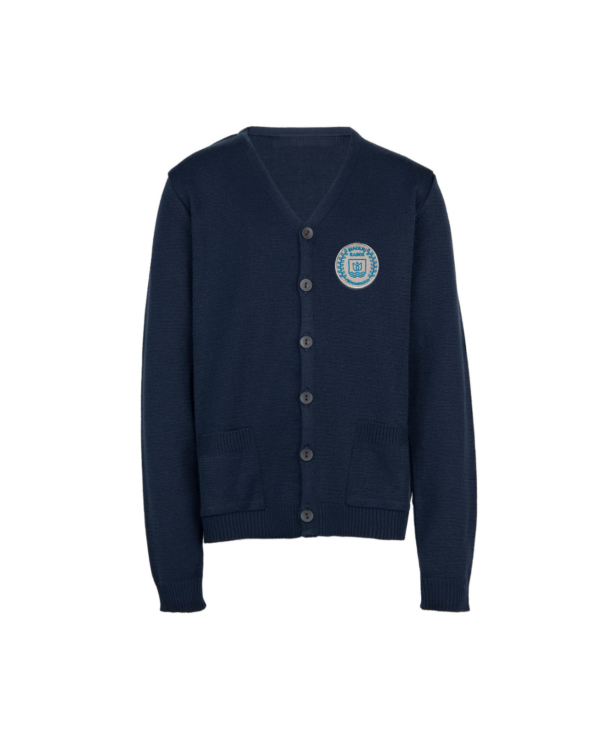 Žaketas su mokyklos emblema