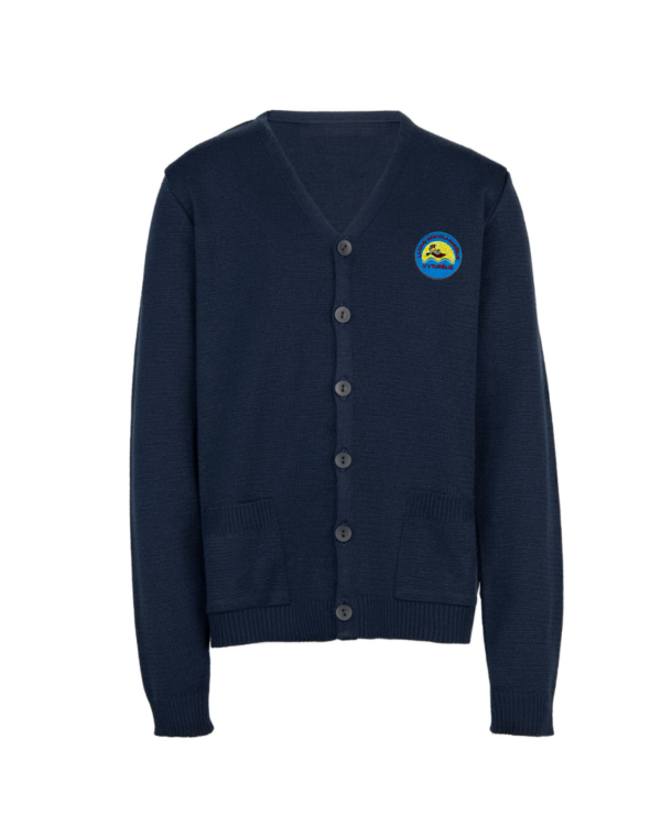 Žaketas su mokyklos emblema