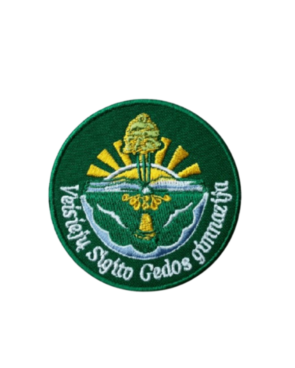 Veisėjų Sigito Gedos gimnazijos emblema