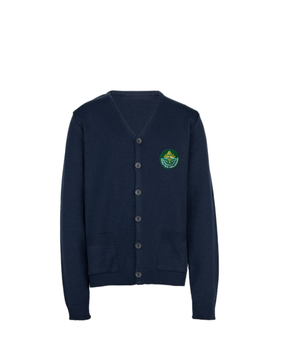 Žaketas su mokyklos emblema