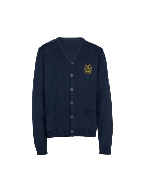 Žaketas su mokyklos emblema