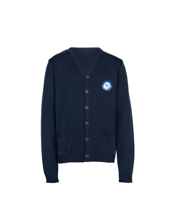 Žaketas su mokyklos emblema