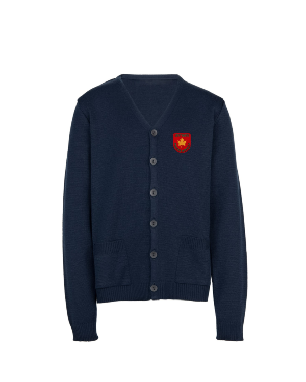 Žaketas su mokyklos emblema